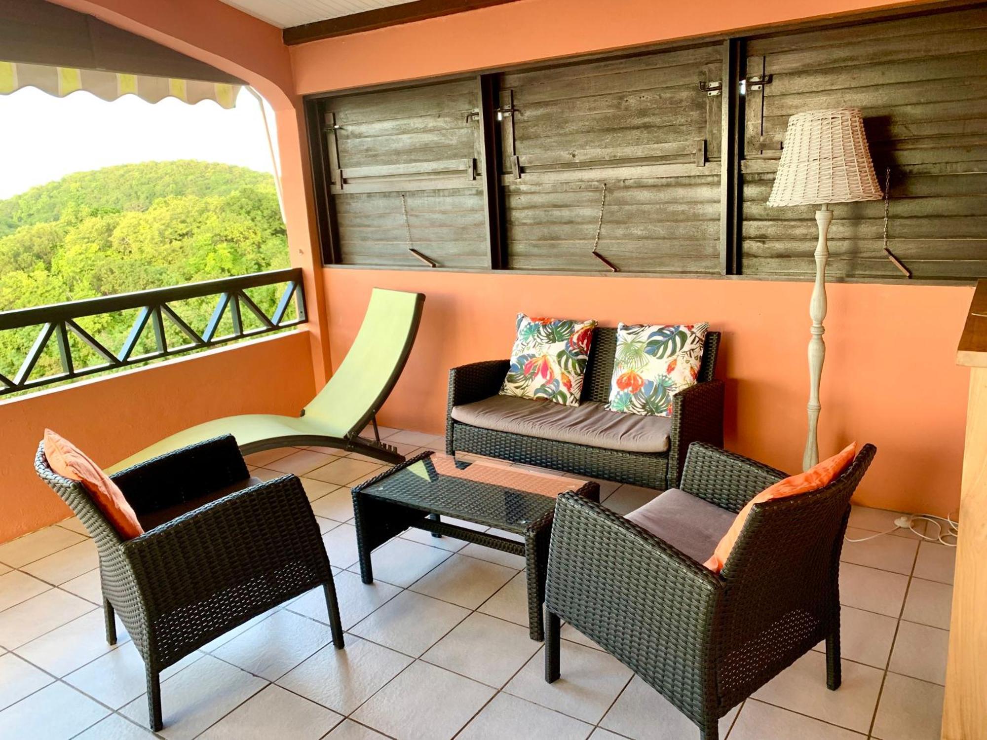 Habitation Bellevue Apartment Sainte-Anne Bagian luar foto