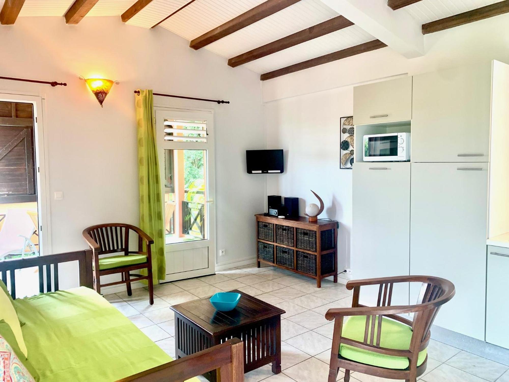 Habitation Bellevue Apartment Sainte-Anne Bagian luar foto